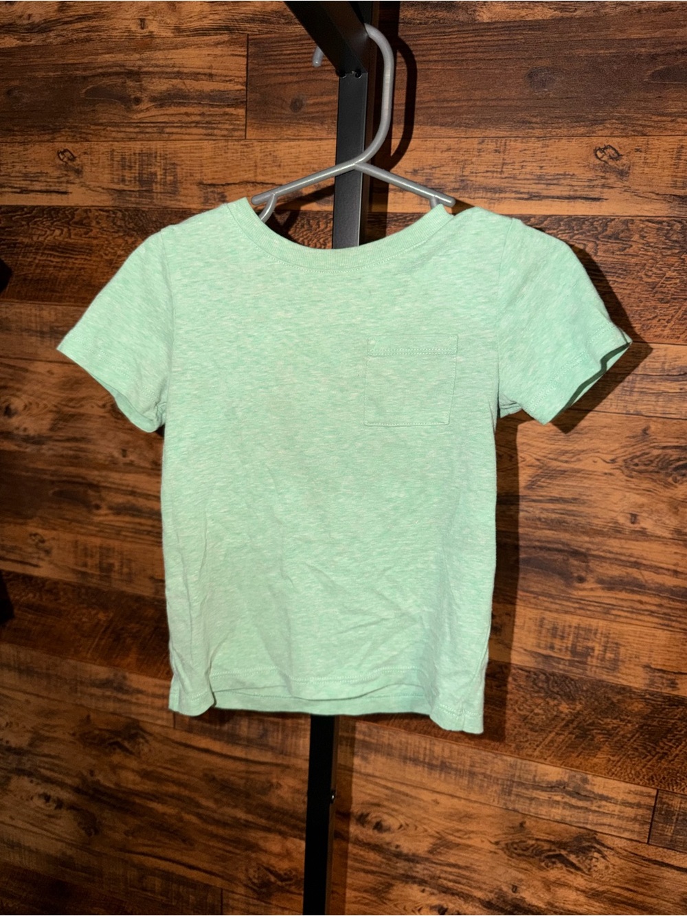 Cat & Jack Mint Green Tee with Logo Print